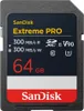 SanDisk Extreme PRO, 64 GB, SDXC, Třída 10, UHS-II, 300 Náhled obrázku produktu 1
