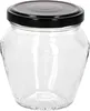 75er Set Marmeladengläser 212ml Deckel Schwarz Twist-Off TO Produktbild-Vorschau 5