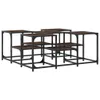 Couchtisch Braun Eichen-Optik 91x91x40 cm Holzwerkstoff Produktbild-Vorschau 7
