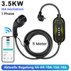 APP/Wifi 3.5KW 6-16A 1 Phase 5M Ladegerät EU Type 2 Schuko Produktbild-Vorschau 2