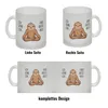 Ich atme ein... und raste aus Faultier Glas Tasse Produktbild-Vorschau 4