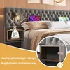 Komplett Schlafzimmerset: Elegantes Polsterbett mit Produktbild-Vorschau 5