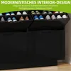 YITAHOME Schuhschrank 4 Klappen Schuhkipper Schuhregal Produktbild-Vorschau 5