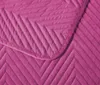 Violette Samtüberwurf für das Bett mit Muster ARROW VELVET Produktbild-Vorschau 3