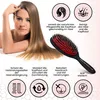 hair2heart Haarbürste für Extensions, Pneumatikbürste für Produktbild-Vorschau 5