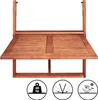 CASARIA® Balkonmöbel Set 2 Personen Holz FSC®-zertifiziert Produktbild-Vorschau 3