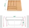 ORGA-BOX III BUCHE Besteckeinsatz für 60er Schublade z.B. Produktbild-Vorschau 4