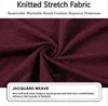 Jacquard Esszimmer Bankhussen Stretch Bankhusse Sofabezug Produktbild-Vorschau 8