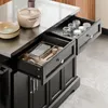 SoBuy Carrello cucina Mobile contenitore con 2 ante Piano Anteprima dell’immagine prodotto 6