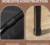 Close-up images highlighting the construction of a dog bed, with text describing its features. Produktbild-Vorschau