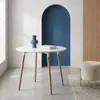 sweeek - Skandinavischer runder Tisch aus Holz und MDF Produktbild-Vorschau 4