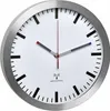 TFA 60.3528.02 Funk-Wanduhr ALUMINIUM Produktbild-Vorschau 1
