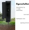 Novatool 3x Gartensteckdose Funk 2-fach Anthrazit SMART Produktbild-Vorschau 5