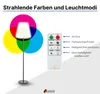 Solar LED Stehleuchte RGB, 1,5 m Höhe, für Innen- und Produktbild-Vorschau 5