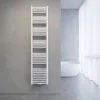 SONNI Handdoekradiator, handdoekdroger, 1800 x 400 mm, wit, Productafbeelding-voorbeeld 2