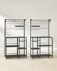 Two identical black metal baker's racks are shown against a plain background. Produktbild-Vorschau