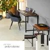 Table de bureau Jenkins - Bois foncé industriel, rustique, Voir les images du produit 4