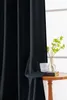 Vorhang OXFORD 140x250 cm, schwarz Aufhängung: Metallringe Produktbild-Vorschau 3