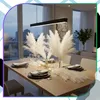 Lot de 10 décorations artificielles en herbe de pampa Voir les images du produit 10