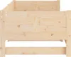 vidaXL Lit de jour extensible en pin massif 2x(80x200) cm Voir les images du produit 6