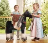 Sedlo a ohlávka s uzdou pre koňa Ponnie M hnedé Náhľad obrázku produktu 4