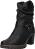 Schlupf-/Reißverschlußstiefelette Warmfutter ab 35mm Absatz Produktbild-Vorschau 1
