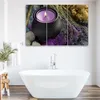 Triptychon auf leinwand religiös - violett 120x80 cm Feeby Produktbild-Vorschau 2
