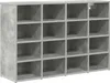 Skříň na obuv Betonová šedá 103 x 30 x 67 cm kompozitní Náhled obrázku produktu 1