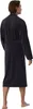 Schiesser peignoir feather terry bathrobe anthracite hommes Voir les images du produit 18