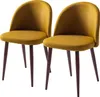 home24 Polsterstuhl - 2er-Set - Webstoff / Metall Produktbild-Vorschau 1