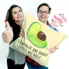 Mr. & Mrs. Panda Zierkissen Avocado Schwangerschaft - Gelb Produktbild-Vorschau 5