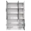 vitrine,Glasvitrine Glasschrank Vitrinenschrank mit LED Produktbild-Vorschau 10