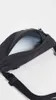 A close-up view of the inside of a black fanny pack. Produktbild-Vorschau