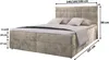 Masseno Boxspringbett GLOS K 180x200 cm Komplett-Set mit Produktbild-Vorschau 6