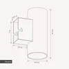 Olucia - ELENA – Wandleuchte – Braun Produktbild-Vorschau 8