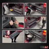 A collage of six images showing the installation steps of a car accessory. Anteprima dell’immagine prodotto