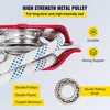 Twee-schijven blok en takel, 2/5-1/2 inch, 100-200 voet, Productafbeelding-voorbeeld 4