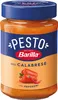 A jar of Barilla Pesto alla Calabrese with peppers and chili. Produktbild-Vorschau