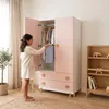 Armadio per bambini "Vaarentaa" con 2 ante, 2 cassetti, Anteprima dell’immagine prodotto 4