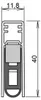 Guarnizione per porta Kältefeind Allround® 1-1075 Anteprima dell’immagine prodotto 3