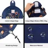 Borsa cosmetica portatile grande impermeabile da viaggio Anteprima dell’immagine prodotto 4
