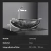A glass vessel sink with a faucet, shown on a countertop with dimensions indicated. Náhľad obrázku produktu