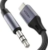 VOOMY USB-C auf 3.5mm Aux Kabel – 1 Meter – Produktbild-Vorschau 1