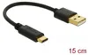 USB-Adapter - USB (M) zu USB-C (M) - 500 mA - 15 cm - Produktbild-Vorschau 1