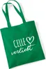 Huuraa Jutebeutel Celle verliebt 10 Liter Kelly Green Produktbild-Vorschau 1