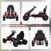 AIYAPLAY Šlapací motokára s ruční brzdou, automatický Náhled obrázku produktu 9