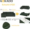 Couch L Form - Mit Schlaffunktion und Bettkasten - Links - Produktbild-Vorschau 2