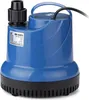 A blue submersible pump with a black base and black fittings. Anteprima dell’immagine prodotto