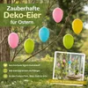 36 Ostereier zum Aufhängen Osterdeko Eier Kunststoff Produktbild-Vorschau 8
