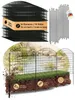 Zaun Teichzaun Steckzaun für Garten 18 Zaunelemente Produktbild-Vorschau 1